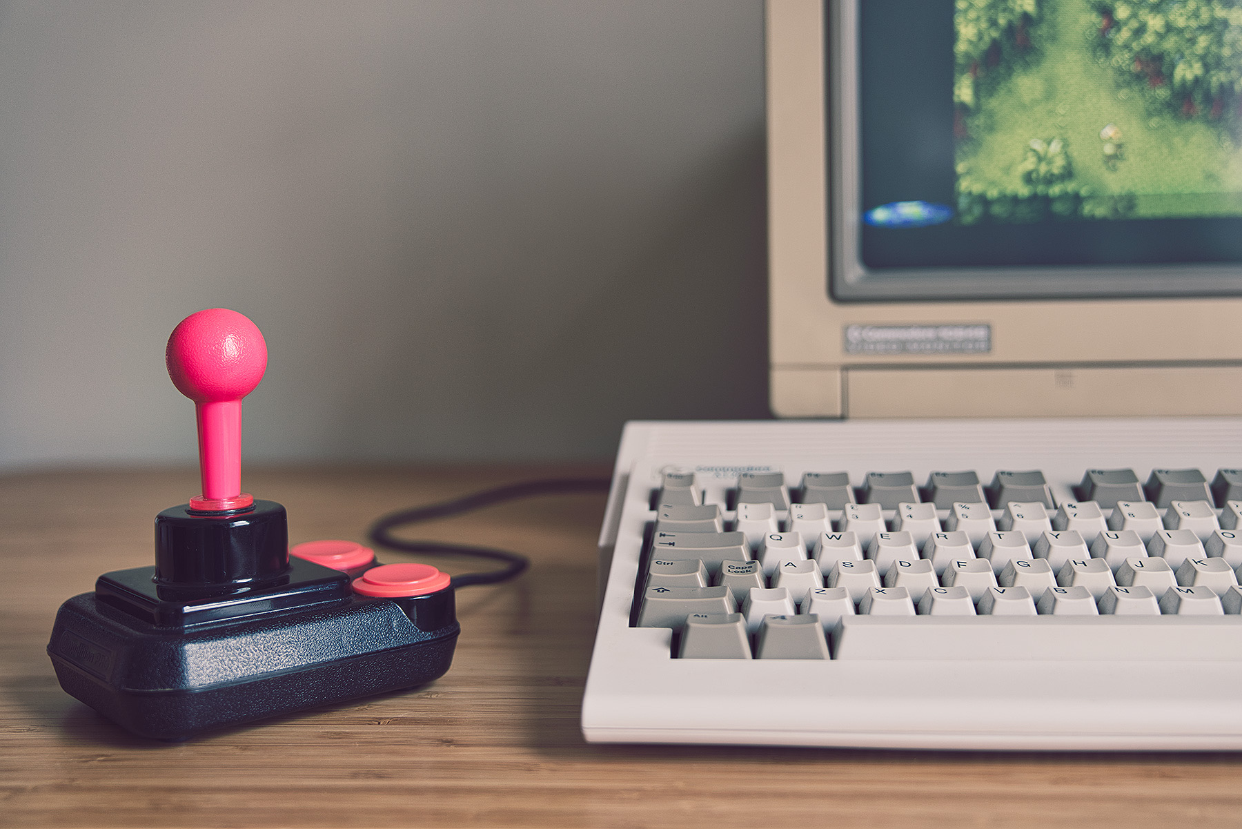 Competition Pro Joystick with Amiga