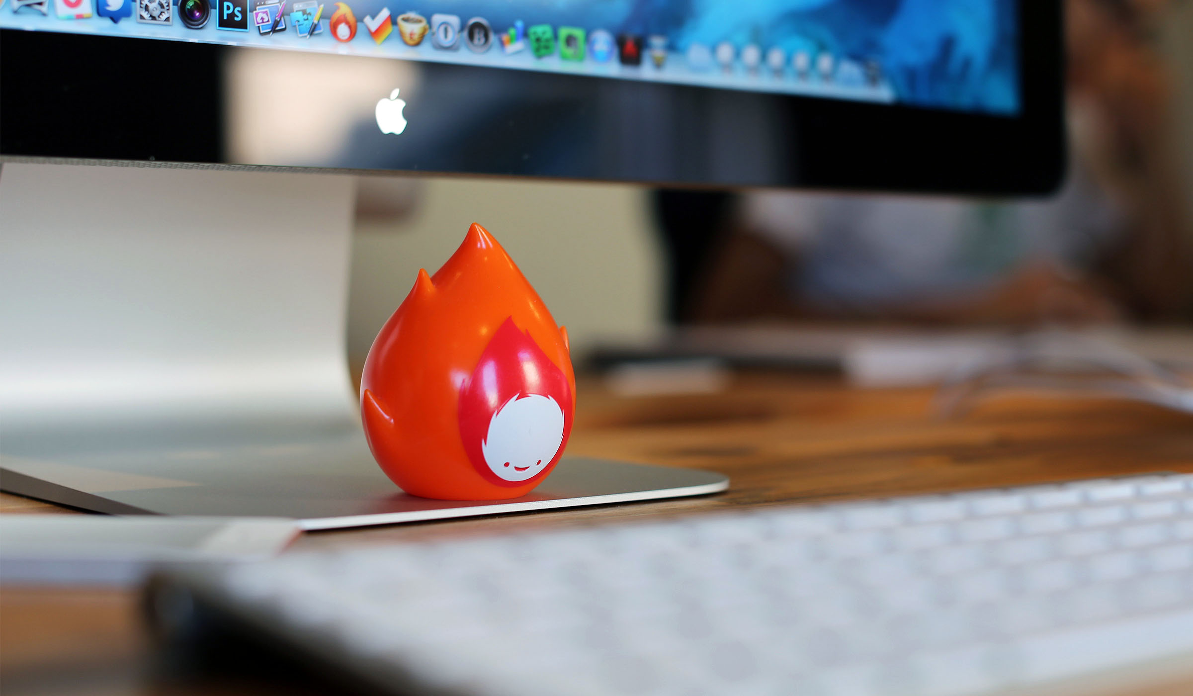 Ember Vinyl Desktop Toy
